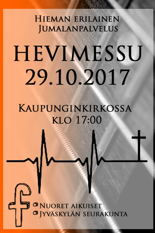 Hieman erilainen Jumalanpalvelus goes Hevi Hieman erilainen Jumalanpalvelus goes Hevi