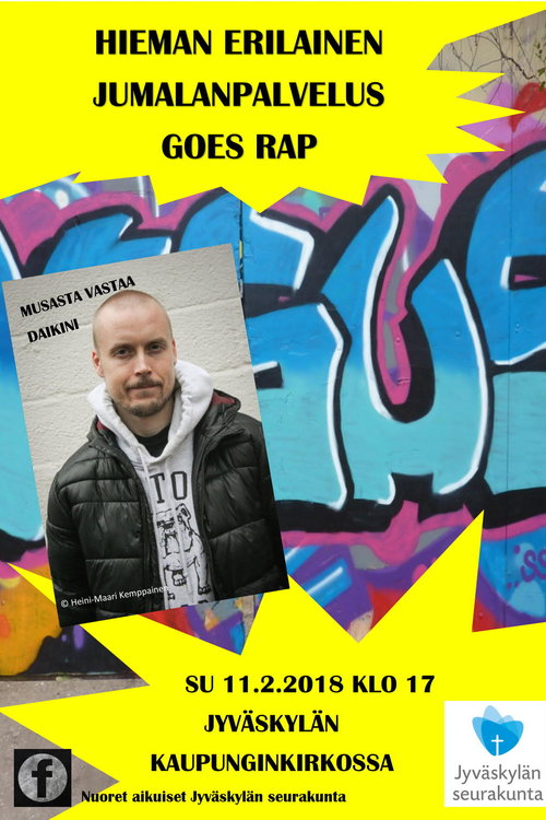 Hieman erilainen jumalanpalvelus goes RAP Hieman erilainen jumalanpalvelus goes RAP