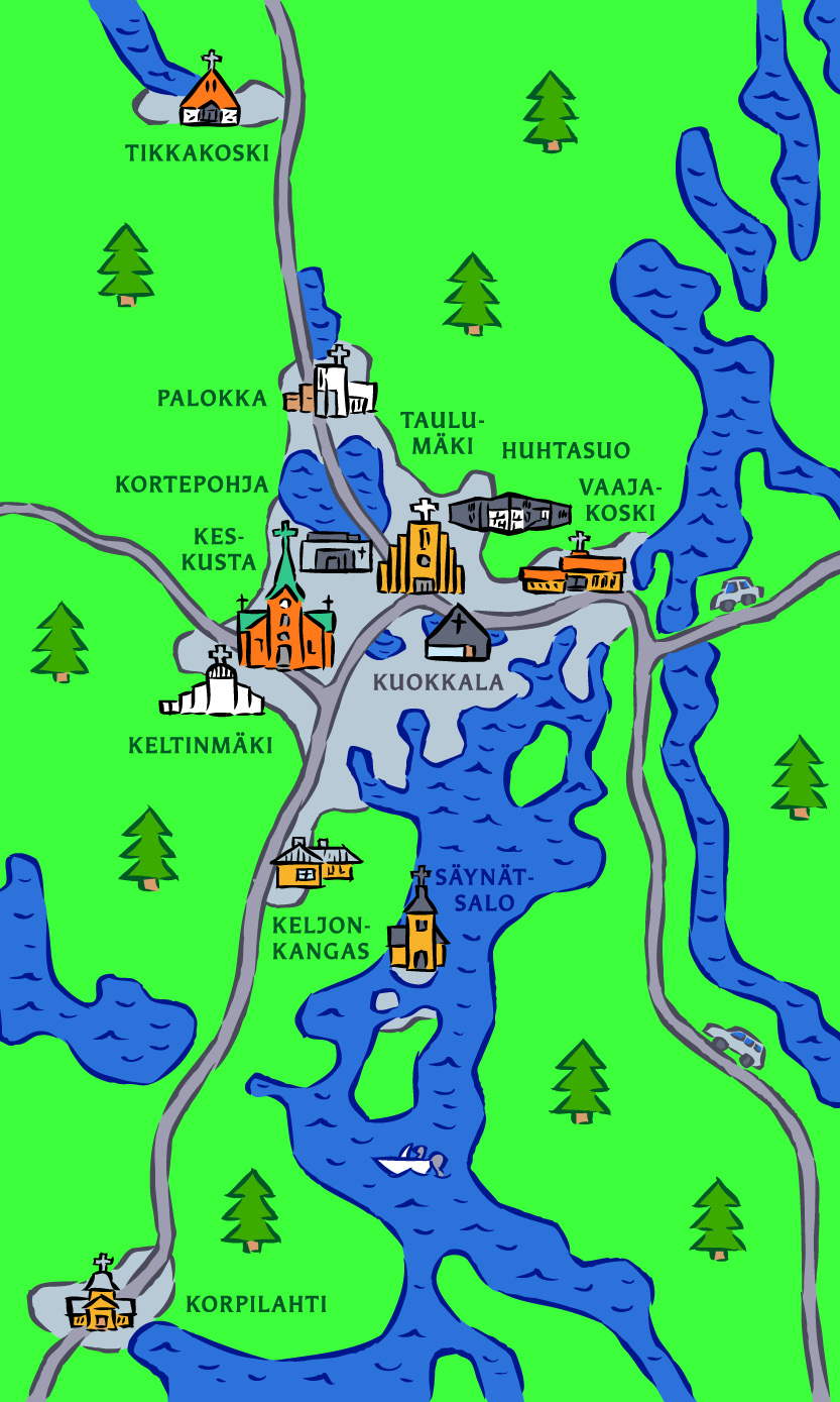 Jyväskylän kartta
