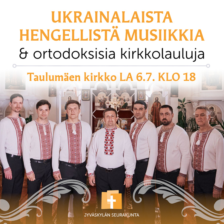 Mieskuorolaisia