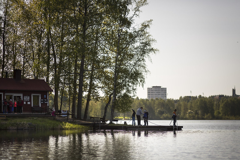 Lehtisaaren kesäkodin sauna