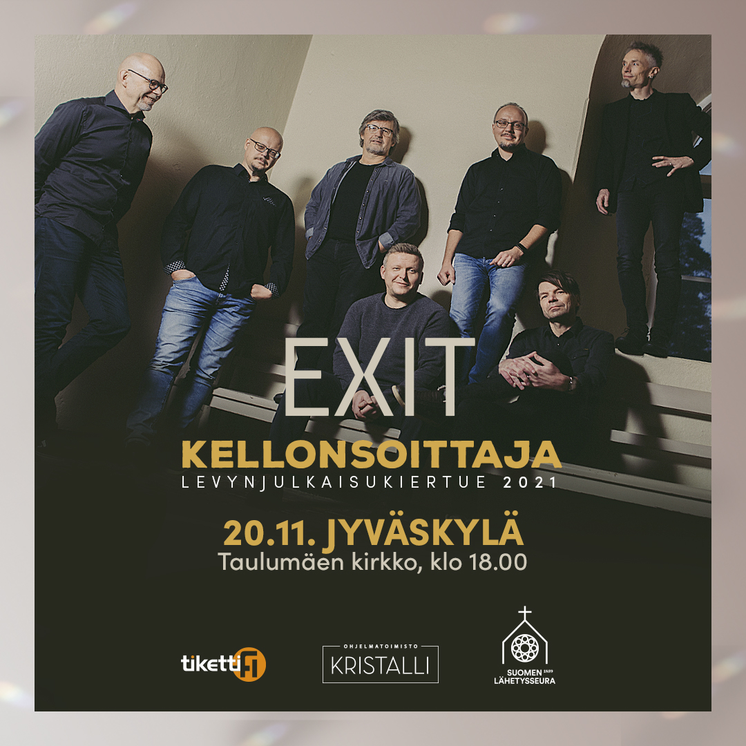 Exit - Kellonsoittaja levynjulkaisukiertue 2021 Exit