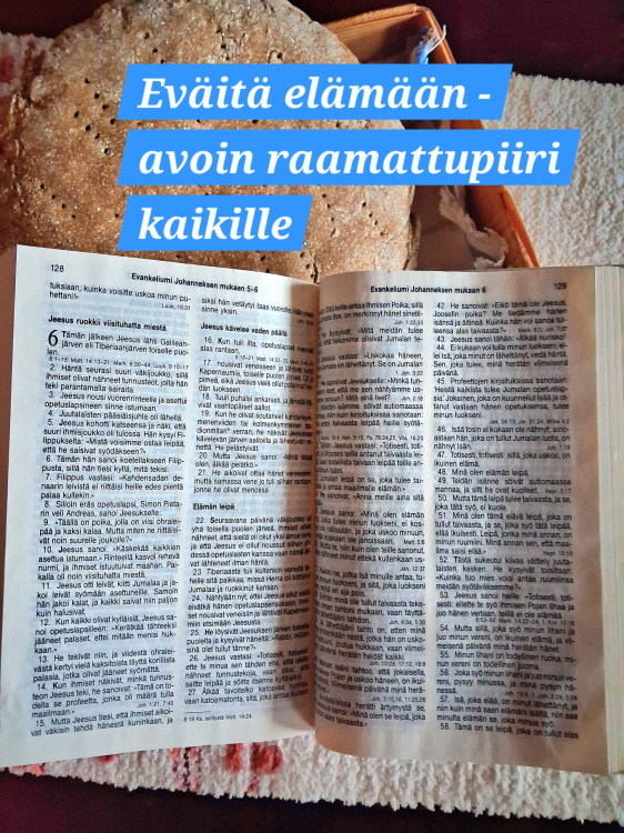 Eväitä elämään - avoin raamattupiiri kaikille
