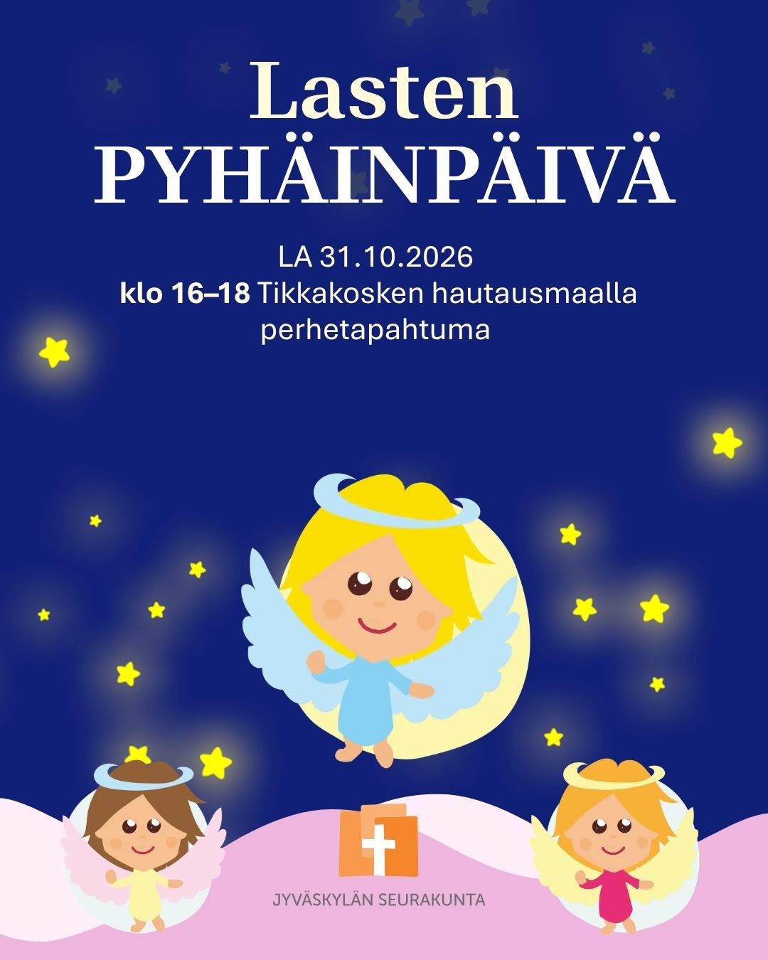 Lasten pyhäinpäivätapahtuma 31.10.