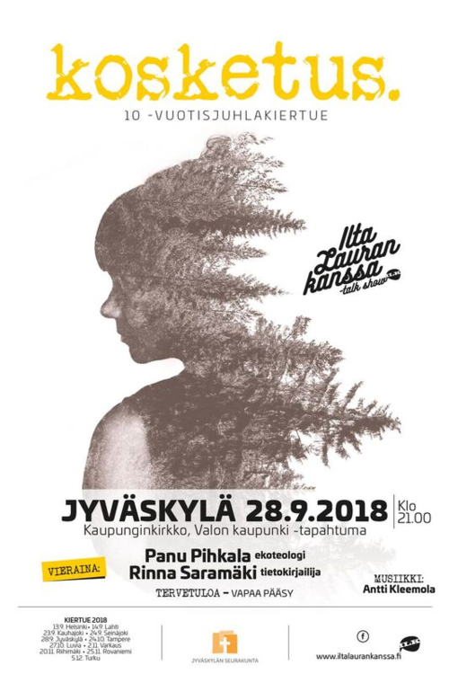 Kirkko Valon kaupungissa: Ilta Lauran kanssa -live Talk Show Kirkko Valon kaupungissa: Ilta Lauran kanssa -live Talk Show