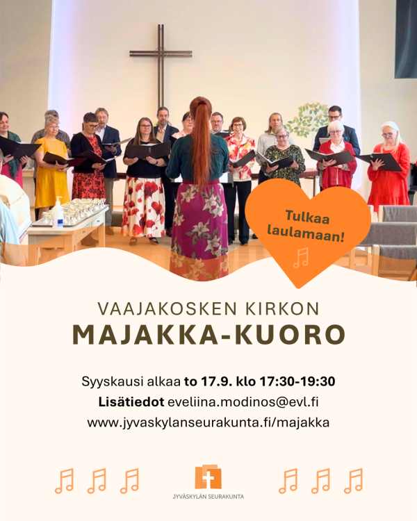 Majakka-kuoro Vaajakosken kirkossa