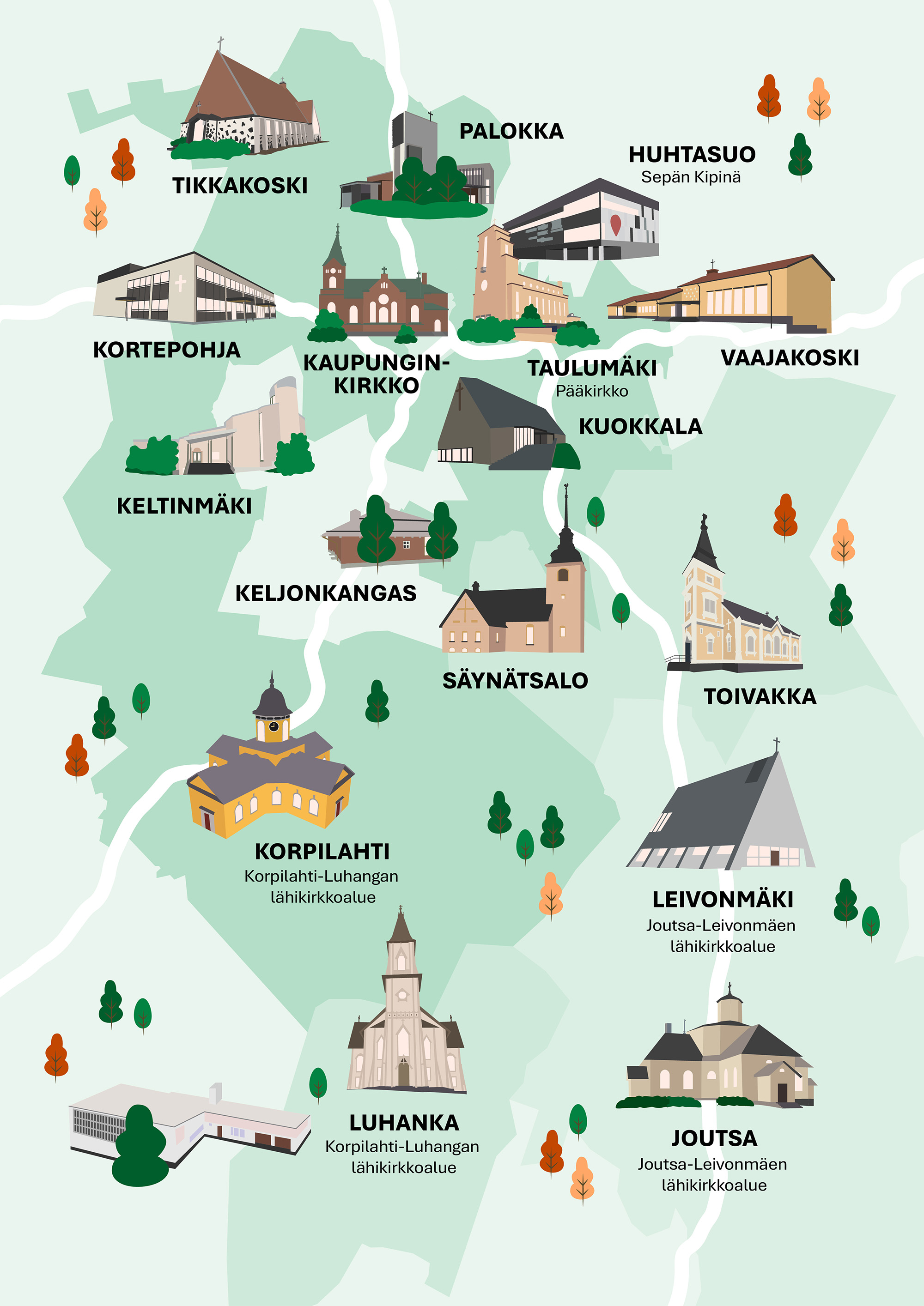 Seurakunnan kartta